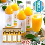 愛媛のもぎたて自然のしずく みかんジュース 100%ストレートジュース 4種飲み比べセット 4本 愛媛県産 温州みかん ギフト広場