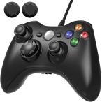 xbox 360 コントローラー Diestord xbox コントローラー PC USB ゲームパッド 有線ゲームパッド Micr