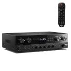 Donner усилитель мощности, аудио усилитель Bluetooth 5.0,USB,FM,2 Mike in, eko -,RCA, для бытового использования волокно / такой же ось ввод имеется p