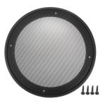 ACROPIX универсальный динамик решётка покрытие 8 дюймовый черный 1 шт Car Audio для железный ABS сетка защита антикоррозийный долговечность 