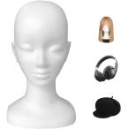  пенополистирол манекен белый костюмированная игра парик подставка head легкий дисплей head манекен голова модель женщина шляпа очки шоу ke-