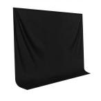 Hemmotop фотосъемка для фон ткань чёрный 3m x 2.4m