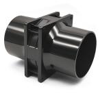 Umillion канал вентилятор 100mm поток воздуха настройка возможно 9W экономия энергии промежуточный установка канал для вытяжной вентилятор нет -ступенчатый style скорость выхлоп вентилятор маленький размер 210m3/h 12V краска 