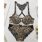 ブラ&ショーツブラックヒョ...