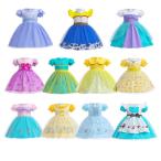  Princess платье ребенок дыра снег. женщина . L Sara pntserusinterela Ariel Alice sophia bell Белоснежка One-piece костюм костюм Kids девочка 