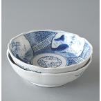 中鉢 ２個セット 山水画