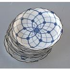 中皿5枚 フラワーライン czs04