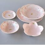 食器セット 桜 大皿 盛皿 鉢 5点セッ