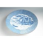 大皿 山水画 小峰 31cm