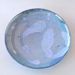 大皿 青模様 手作り