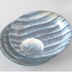 中皿 4枚 大皿 月夜の霞