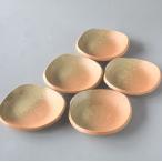 中皿 素焼き手作り調 小皿５枚セッ