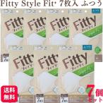 7袋セット フィッティ スタイルフィットプラス 立体 クリームベージュ ふつう 7枚入 Fitty