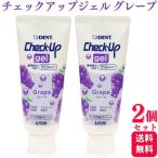2個セット ライオン チェックアップ ジェル グレープ 60g 歯磨き粉 おすすめ ランキング デンタルケア 知覚過敏 歯周病 敏感歯