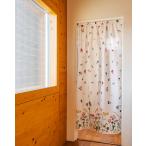  глаз .. длинный noren натуральный сад 200 длина широкий ширина 130cm фиксация для шнурок имеется перегородка . легкая установка цветочный принт яркий 