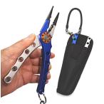  универсальный рыбалка плоскогубцы мульти- плоскогубцы ( специальный чехол падение предотвращение springs есть ) рыбалка инструмент цвет синий | серебряный 