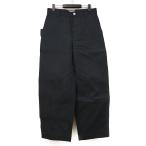 ショッピングヴェネタ ボッテガヴェネタ BOTTEGA VENETA ペインターパンツ 699322 サイズ44 ワイドパンツ ブラック