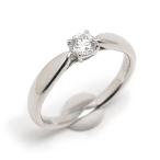 ティファニー Tiffany&amp;Co. ハーモニーリング 約9号 PT950・ダイヤ0.24ct