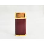  Cartier Cartier газовая зажигалка бордо × Gold цвет надеты огонь проверка settled CA120132