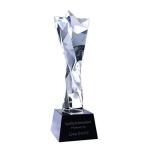H&amp;D Crystal Awardsクリスタルガラストロフィー星 - 企業ガラストロフィーカスタマイズ彫刻、9.8インチ 並行輸入