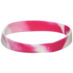 12 Ribbon Silicone Camouflage Bracelets Breast Cancer Awareness Wris 並行輸入