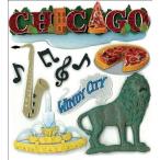 Jolee's Boutique Dimensional Stickers-Chicago  並行輸入