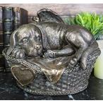 Ebros Heavenly Angel Labrador Dog Sleeping In Wicca - bed basket Cremation parallel import 