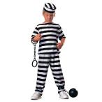 Jailbird Child Costume 囚人の子供のコスチューム♪ハロウィン♪サイズ：Small  並行輸入
