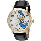 Disney Donald Duck Men's W002332 Donald Duck Watch with Black Band 並