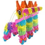 Pack of 3?Mini Donkey Pinatas、Cinco De Mayo Pinataフィエスタ装飾、メキシコレインボーロ 並行輸入