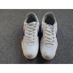 体育館シューズ　ムーンスター　ジムスターS400　ホワイト/ネービー