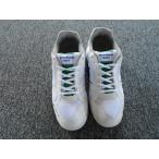 体育館シューズ　ムーンスター　MS1000T　ホワイト/グリーン