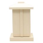 木製仏具/白木厨子(内寸12*12*20cm)桧木