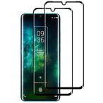 送料無料LCTONG Tempered Glass Screen Protector for TCL 10 Pro (2 Pack), 3D Curved, 好評販売中