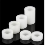 ナイロン製プラスチックワッシャー！丸穴スペーサーM3x7x13mm※高さ13ｍｍです！1個18円！