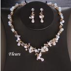 パーティーネックレス ゴールド ウェディング シルバー ネックレス 送料無料