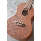 Luna Guitars / ルナ コンサートウクレレ Tattoo Concert Mahogany w/Preamp (UKE TEC MAH)