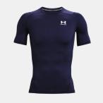 アンダーアーマー  コンプレッションシャツ　Ｔシャツ　半袖　ヒートギア　トレーニングTシャツ 1361518　ネイビー　
