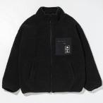 ショッピングkappa Kappa(カッパ)ボックスポケット ボアブルゾン ブラック