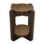  кошка . baribari миска tower темно-коричневый 