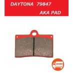 ブレンボ 4ポット キャリパー ( 1PIN / 40mmピッチ ) ブレーキパッド / デイトナ 赤パッド / DAYTONA 79847 / 送料無料