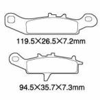 送料無料　カワサキ　KX85 <KX085A/KX085B>  フロント用 　ブレーキパッド　NTB A61-013KNカッパーフリーパッド
