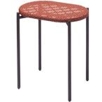 パティオプティ　テーブル WAシリーズ レッド 赤 660-183 おしゃれ屋外家具　納期、設置、箱回収相談可　