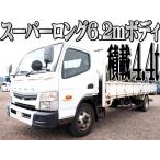 [ оплата общая сумма 2,500,000 иен ] б/у машина Mitsubishi Fuso Canter EX спойлер ng6.2m flat deck 