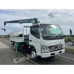 [ оплата общая сумма 2,609,000 иен ] б/у машина Mitsubishi Fuso Canter "тадано" 3 ступенчатый кран flat deck 