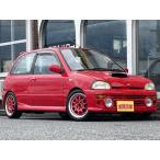 [ оплата общая сумма 980,000 иен ] б/у машина Subaru Vivio красный цвет полное окрашивание / неоригинальный детали большое количество 