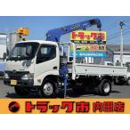 [ payment sum total 4,909,000 jpy ] used car Hino Dutro 3t standard long 6AT tadano 4 step crane floor hook rope hole 
