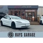 [ оплата общая сумма 3,998,000 иен ] б/у машина tesla модель 3 premium белый интерьер Highland 