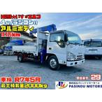 【支払総額5,450,000円】中古車 いすゞ エルフ H29★タダノ4段ZE263 ラジコン付