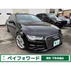 [ оплата общая сумма 1,780,000 иен ] б/у машина Audi A7 Sportback sunroof Honshu скупка чёрная кожа si-